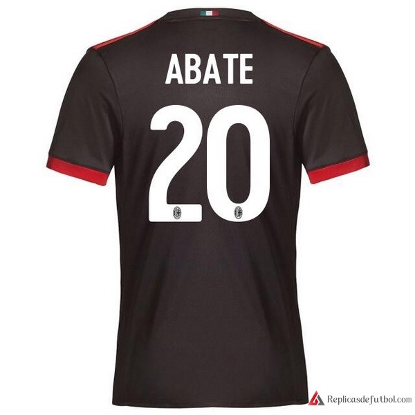 Camiseta Milan Tercera equipación Abate 2017-2018